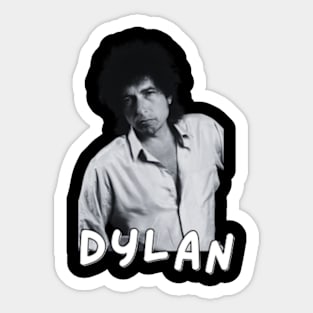 bob dylan Sticker